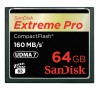 Карта Памяти Sandisk 64GB Extreme Pro CF 160MB/s VPG 65, UDMA 7 1000x (SDCFXPS-064G-X46)