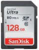 Флеш карта SanDisk Ultra SDXC Class 10 UHS-I 80MB/s 128GB
