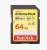   SD 64GB SanDisk SDXC Class 10 UHS-I U3 Extreme Plus 90Mb/s (SDSDXWF-064G-GNCIN)