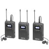 Двухканальная беспроводная микрофонная система УКВ Boya BY-WM8 PRO-K2 (Передатчик TX8 2шт + Приемник RX8) Двухканальная беспроводная микрофонная система УКВ Boya BY-WM8 PRO-K2 (Передатчик TX8 2шт + Приемник RX8)